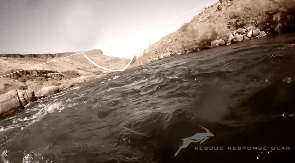 Noodle Net swiftwater rescue