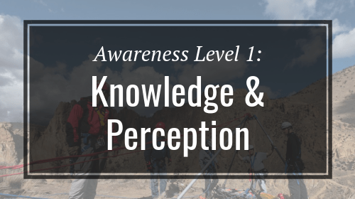 Awareness Level 1 Knowledge & Perception - Rigging Lab Academy