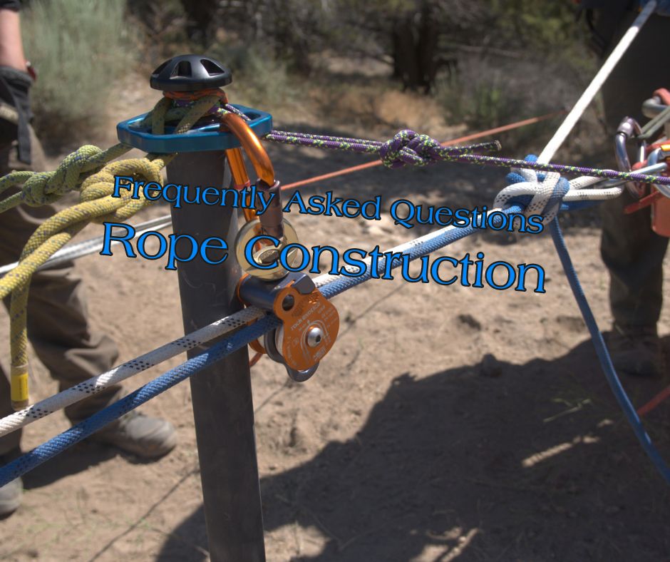Rope Rescue Essentials: FAQs on Selection, Use, and Maintenance of Rescue  Ropes