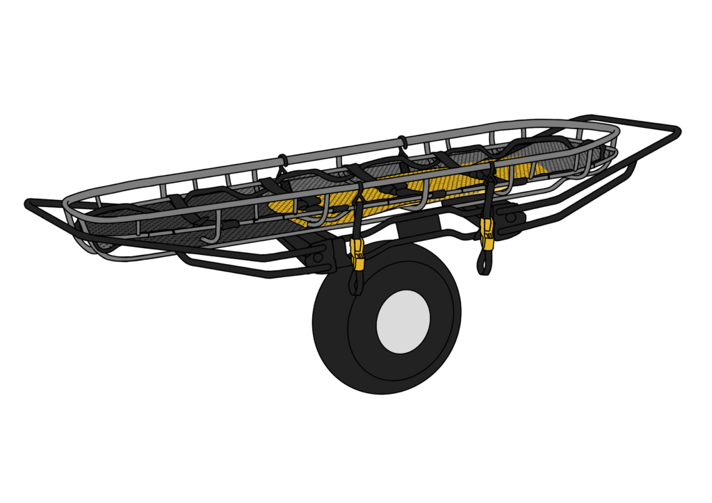 Mule II Litter Wheel