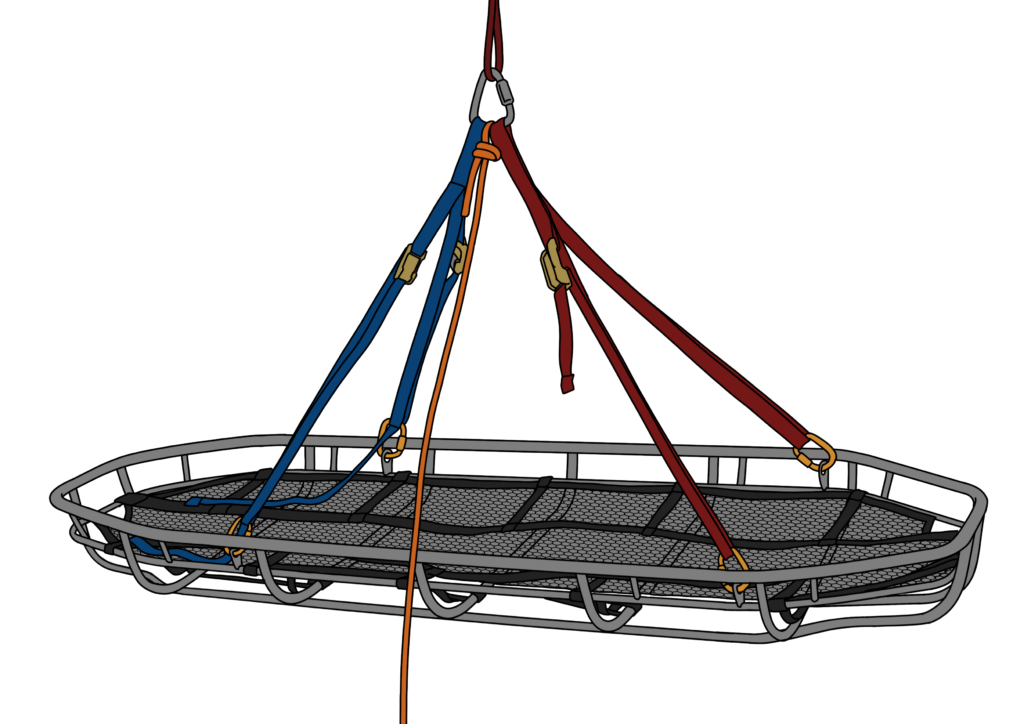 Horizontal Litter Harness