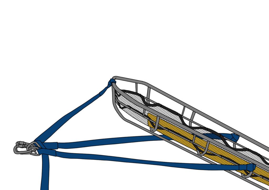Low-Angle Litter Harness