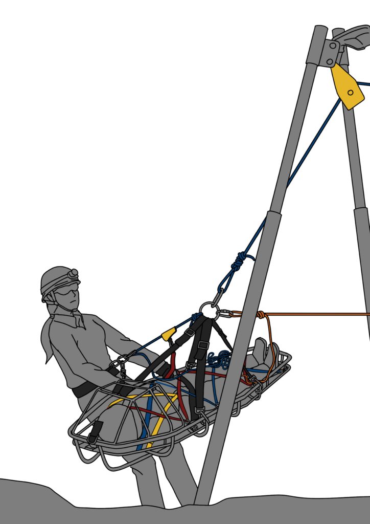 Litter in Horizontal Orientation 