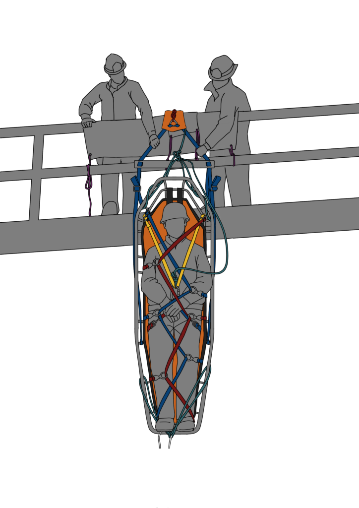 Litter in Vertical Orientation