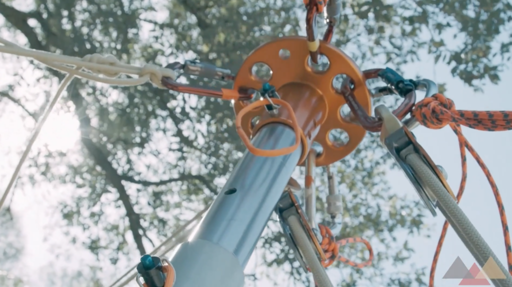 Monopod Supported Skate Block Track Line Systems