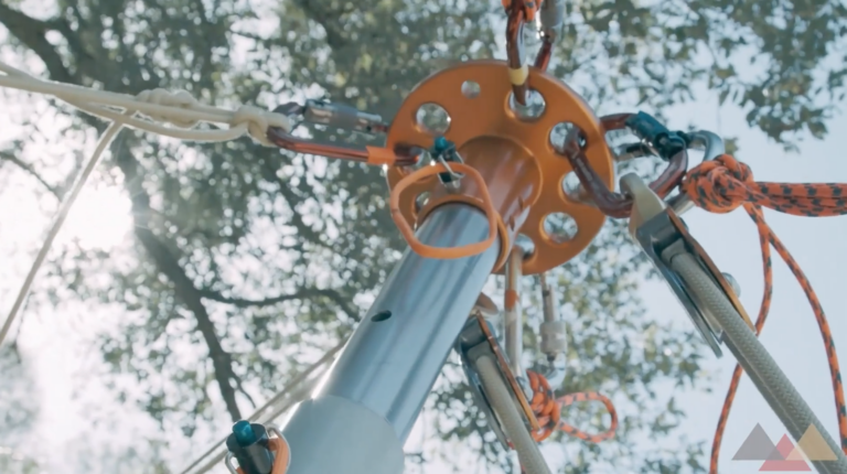 Monopod Supported Skate Block Track Line Systems